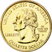 Moneta, Stati Uniti, Quarter, 2008, U.S. Mint, SPL, Gold plated