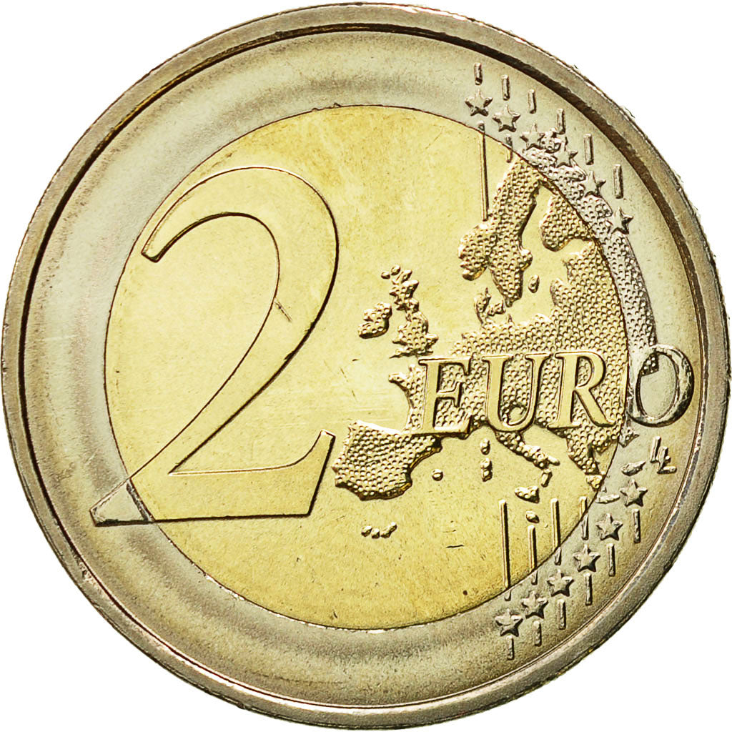 Austria, 2 Euro, Mozart, SC, Bimetálico