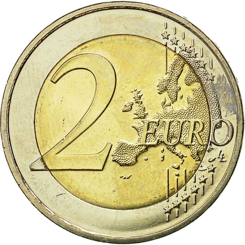 Alemania, 2 Euro, Réunification, 2015, SC, Bimetálico