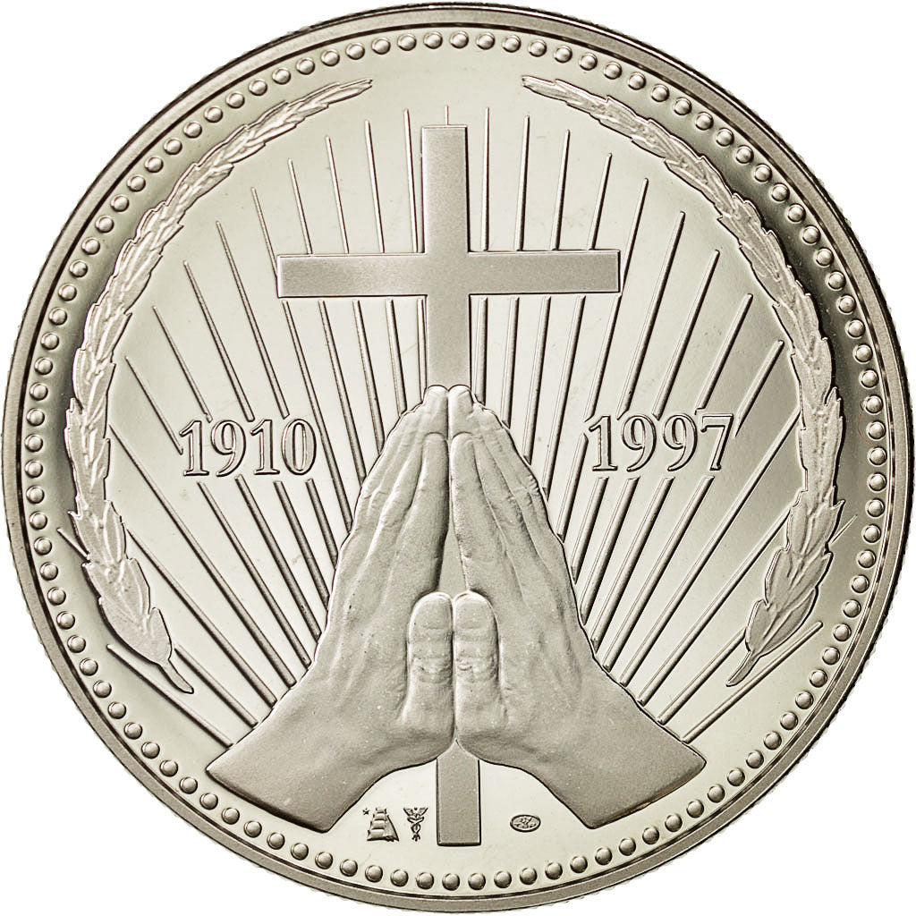 Francia, Medal, Canonisation de Mère Teresa, SPL, Rame-nichel