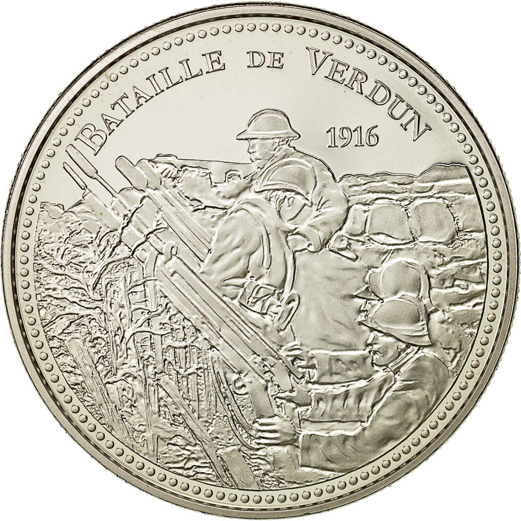 Frankreich, Medal, Bataille de Verdun 1916, UNZ, Cupro-nickel