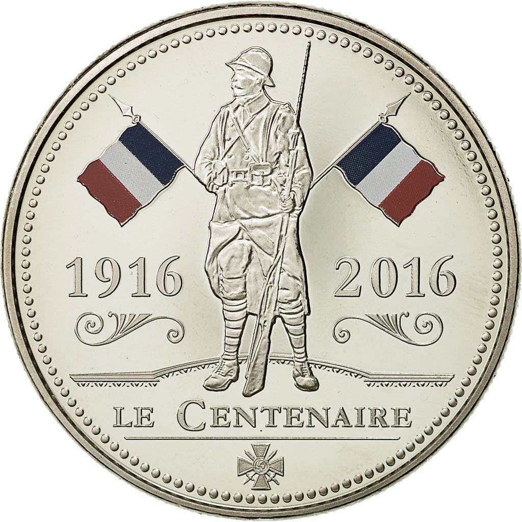 Frankreich, Medal, Le Centenaire, UNZ, Cupro-nickel