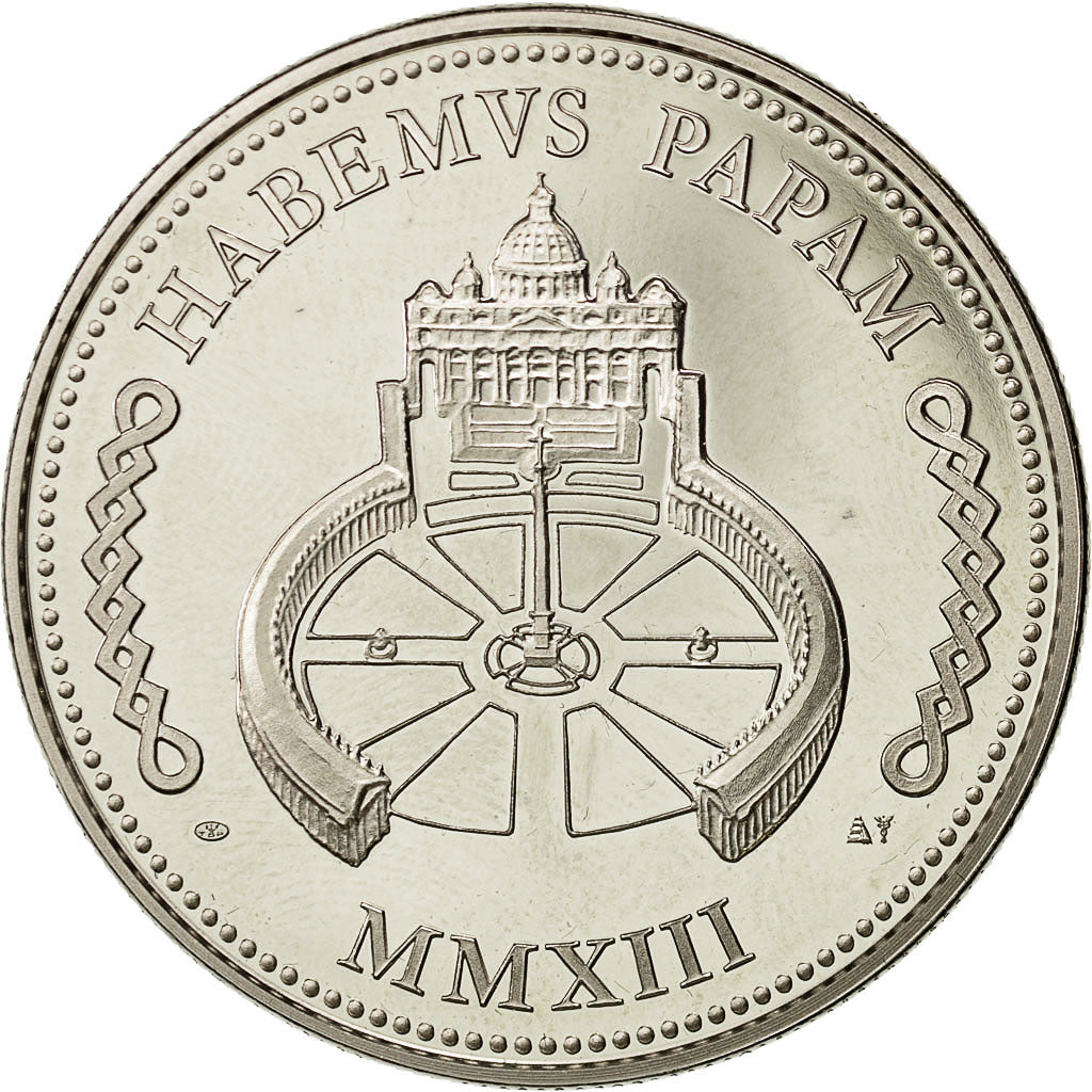 Frankreich, Medal, Le Pape François, UNZ, Cupro-nickel