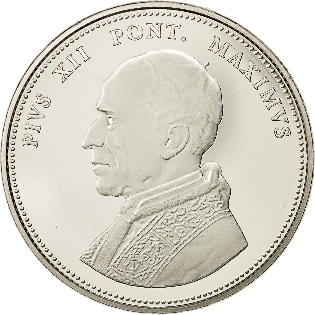 Frankreich, Medal, Pi XII, UNZ, Cupro-nickel