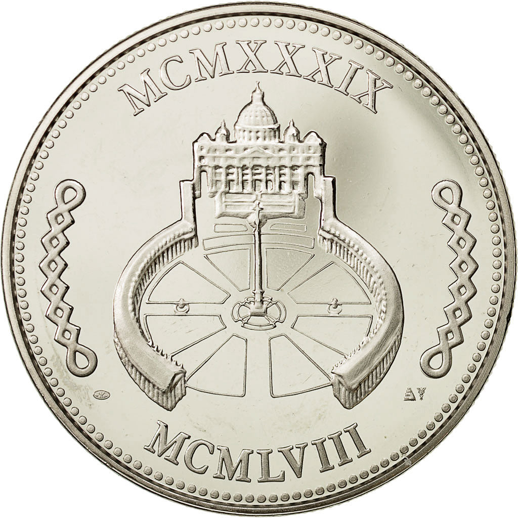 Frankreich, Medal, Pi XII, UNZ, Cupro-nickel