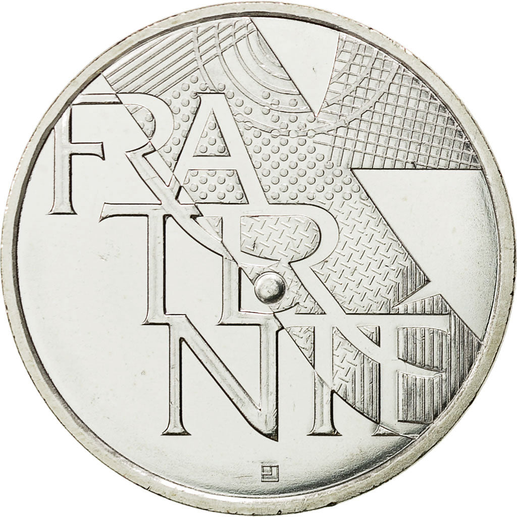 Moneta, Francia, 5 Euro, Fraternité, 2013, SPL, Argento