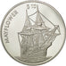 Moneda, Liberia, 10 Dollars, 1999, SC, Plata, KM:468