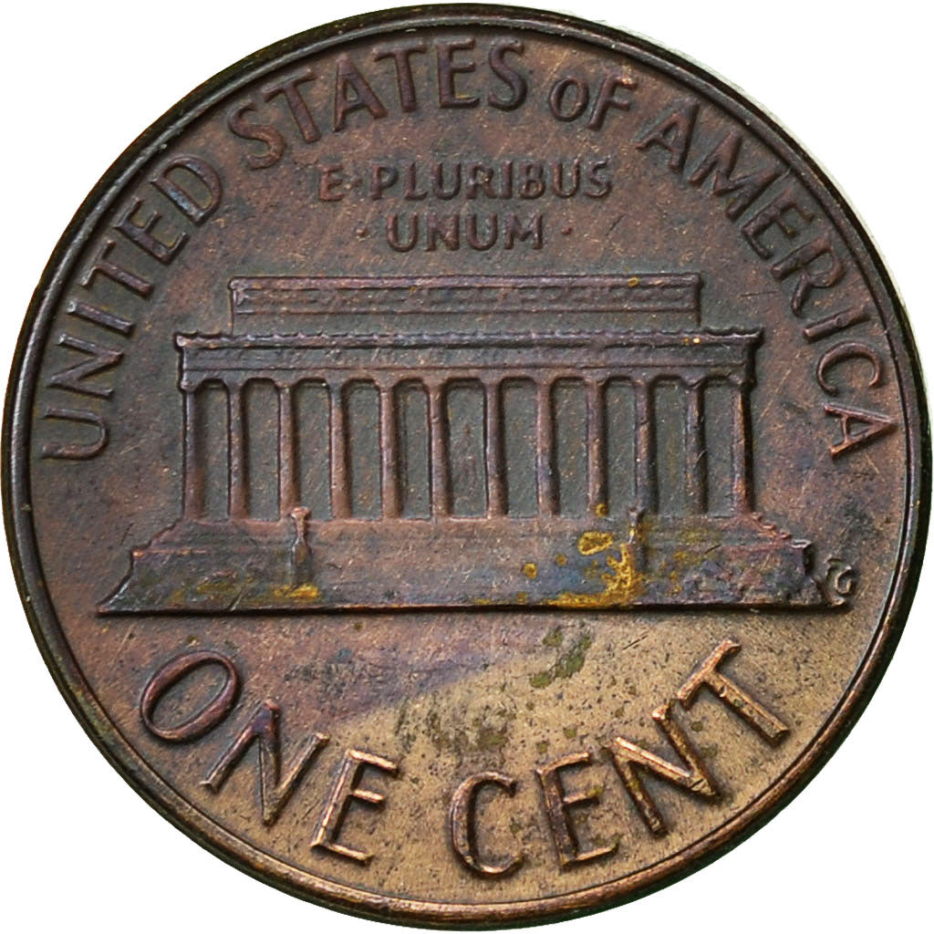 Moneta, Stati Uniti, Lincoln Cent, Cent, 1976, U.S. Mint, Denver, BB, Ottone