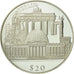 Münze, Liberia, 20 Dollars, 2000, STGL, Silber