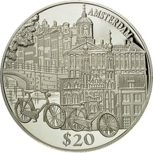 Münze, Liberia, 20 Dollars, 2000, STGL, Silber