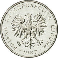 Monnaie, Pologne, 50 Groszy, 1987, Warsaw, FDC, Aluminium, KM:48.2
