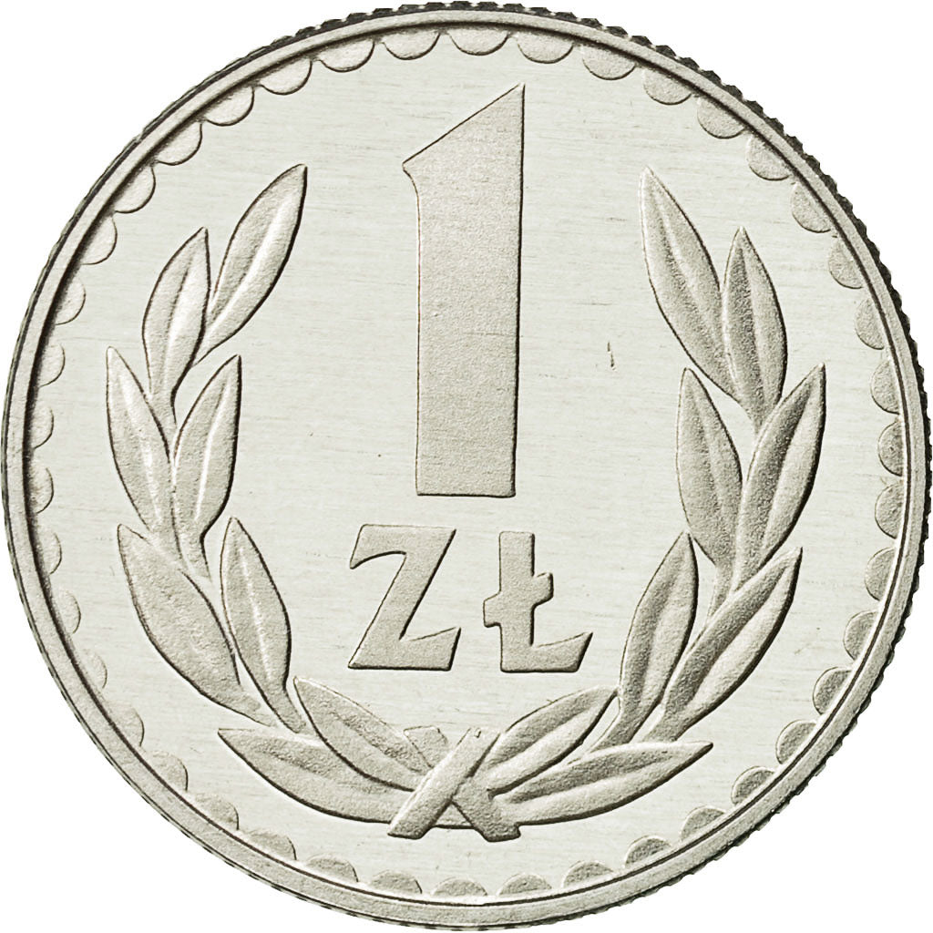 Moneta, Polonia, Zloty, 1987, Warsaw, FDC, Alluminio, KM:49.2