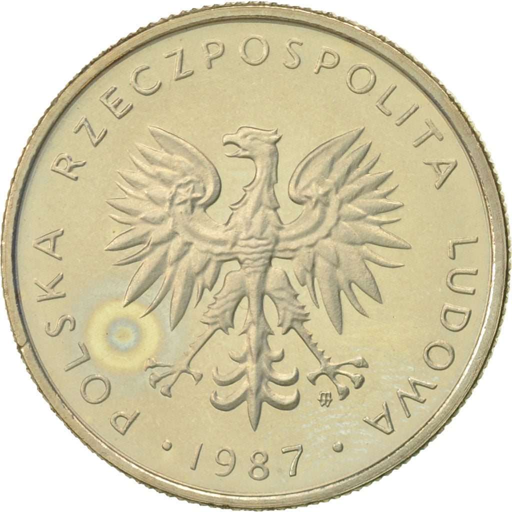 Monnaie, Pologne, 10 Zlotych, 1987, Warsaw, SPL, Copper-nickel, KM:152.1