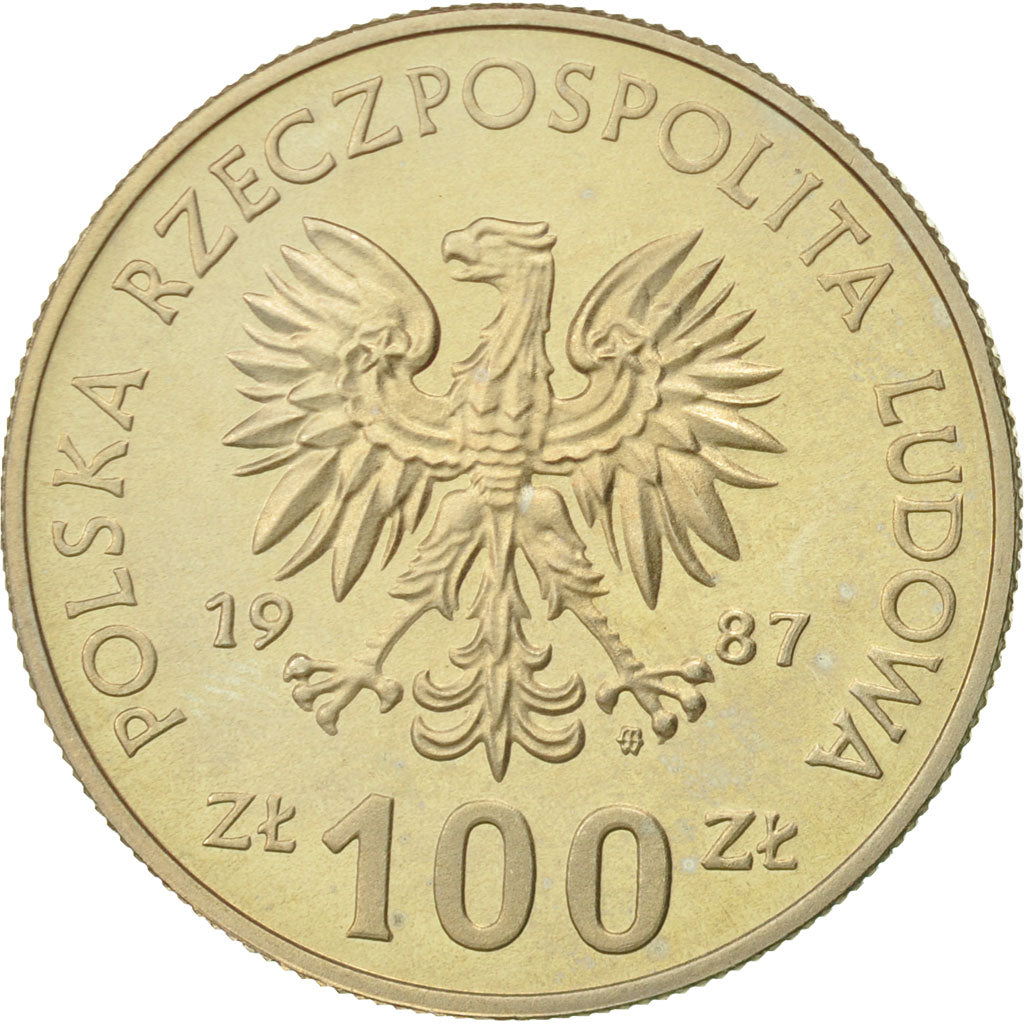 Monnaie, Pologne, 100 Zlotych, 1987, Warsaw, SPL, Copper-nickel, KM:167