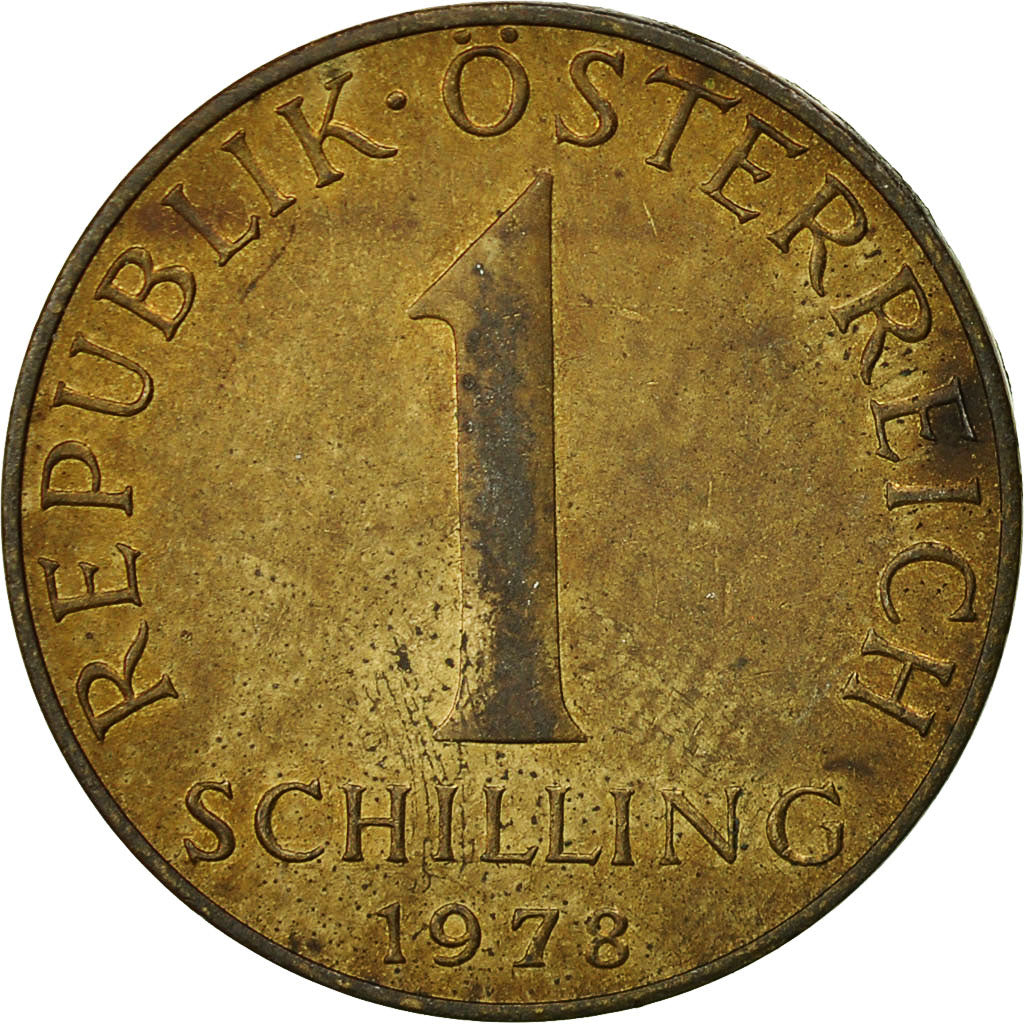 Austria, Schilling, 1978, BB, Alluminio-bronzo, KM:2886