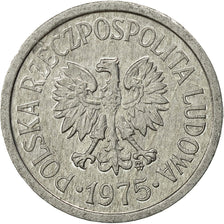 Polonia, 10 Groszy, 1975, Warsaw, BB, Alluminio, KM:AA47