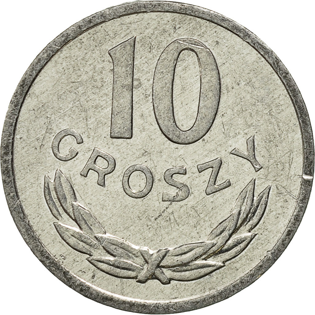 Polonia, 10 Groszy, 1978, Warsaw, BB, Alluminio, KM:AA47