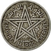 Moneta, Maroko, Mohammed V, 2 Francs, 1951, Paris, EF(40-45), Aluminium, KM:47