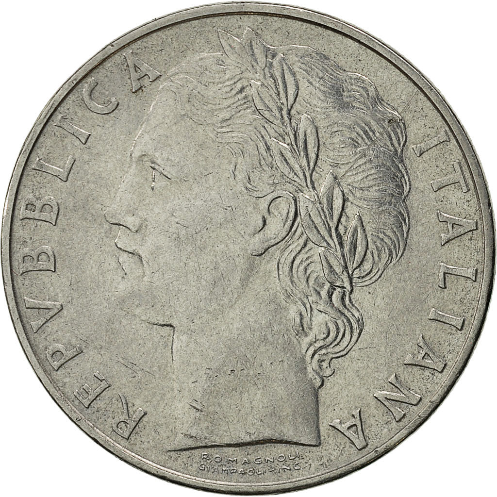 Italia, 100 Lire, 1971, Rome, BB, Acciaio inossidabile, KM:96.1