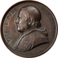 Vatican, Medal, Pie IX, Lutte contre les Ennemis du Pape, 1861, Voigt