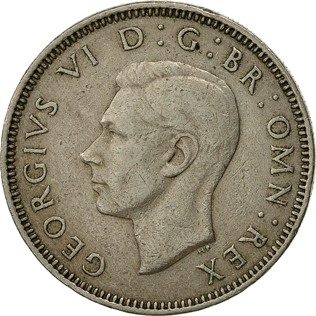 Gran Bretagna, George VI, Shilling, 1950, BB, Rame-nichel, KM:877