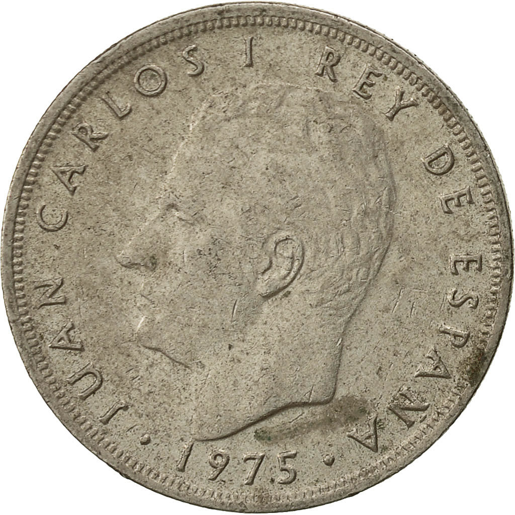 Spanien, Juan Carlos I, 5 Pesetas, 1978, SS, Copper-nickel, KM:807