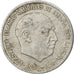 España, Francisco Franco, caudillo, 10 Centimos, 1959, BC+, Aluminio, KM:790