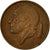 Belgium, 50 Centimes, 1955, EF(40-45), Bronze, KM:144