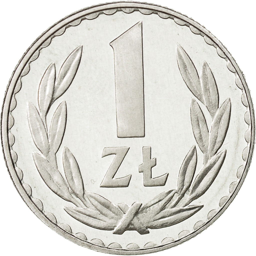 Polonia, Zloty, 1980, Warsaw, FDC, Alluminio, KM:49.1