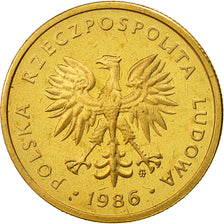 Polen, 2 Zlote, 1986, Warsaw, VZ+, Messing, KM:80.2
