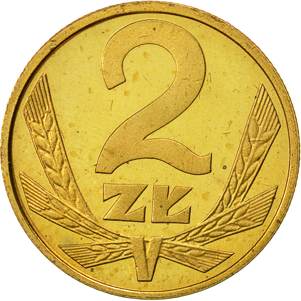 Polen, 2 Zlote, 1986, Warsaw, VZ+, Messing, KM:80.2