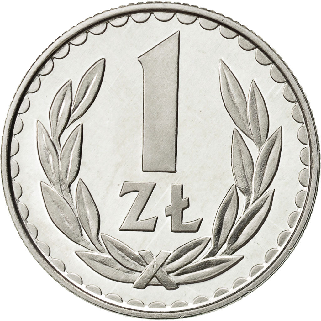 Poland, Zloty, 1982, Warsaw, MS(65-70), Aluminum, KM:49.1
