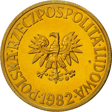 Polonia, 5 Zlotych, 1982, Warsaw, SPL, Ottone, KM:81.1