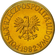 Polonia, 5 Zlotych, 1982, Warsaw, SPL, Ottone, KM:81.1