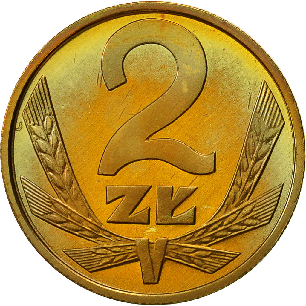 Polonia, 2 Zlote, 1982, Warsaw, SPL, Ottone, KM:80.1