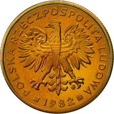 Polen, 2 Zlote, 1982, Warsaw, VZ+, Messing, KM:80.1