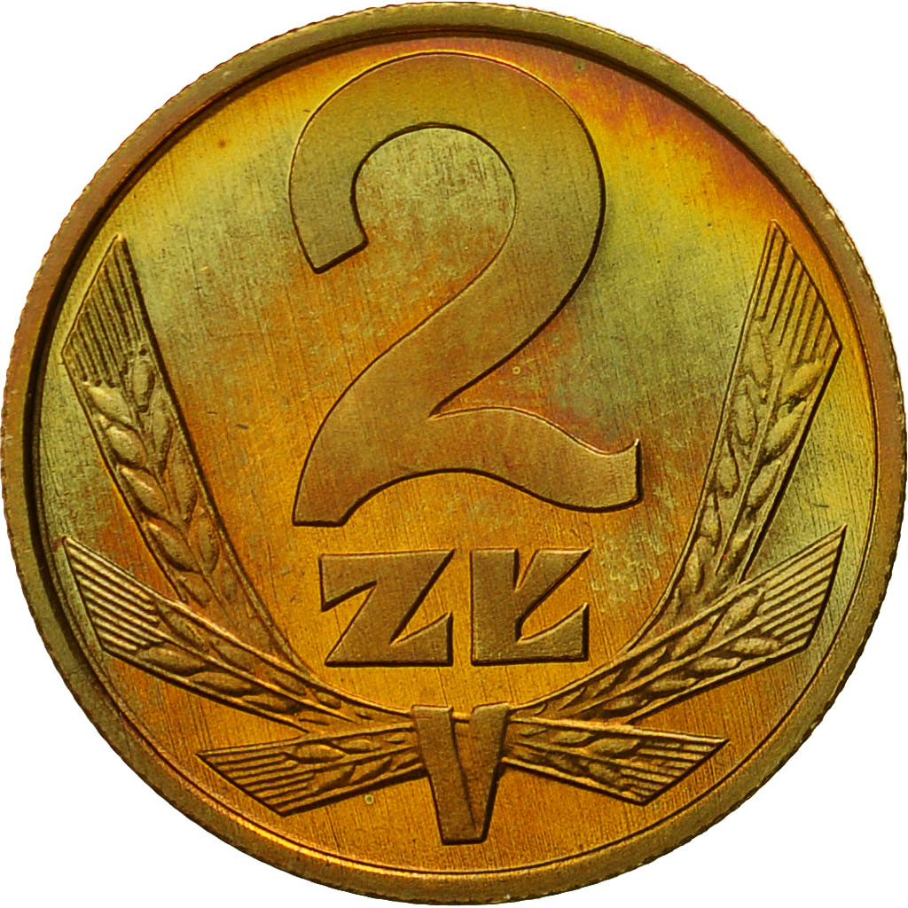 Polen, 2 Zlote, 1982, Warsaw, VZ+, Messing, KM:80.1