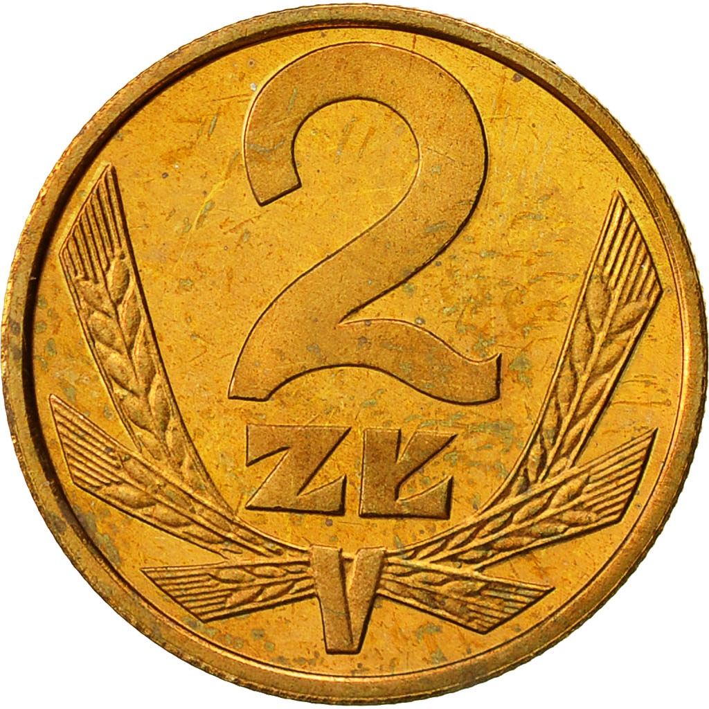 Polonia, 2 Zlote, 1988, Warsaw, SPL, Ottone, KM:80.2