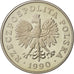 Poland, 100 Zlotych, 1990, Warsaw, MS(65-70), Copper-nickel, KM:214