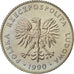 Polonia, 20 Zlotych, 1990, Warsaw, SPL, Rame-nichel, KM:153.2