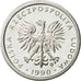 Poland, Zloty, 1990, Warsaw, MS(65-70), Aluminum, KM:49.3