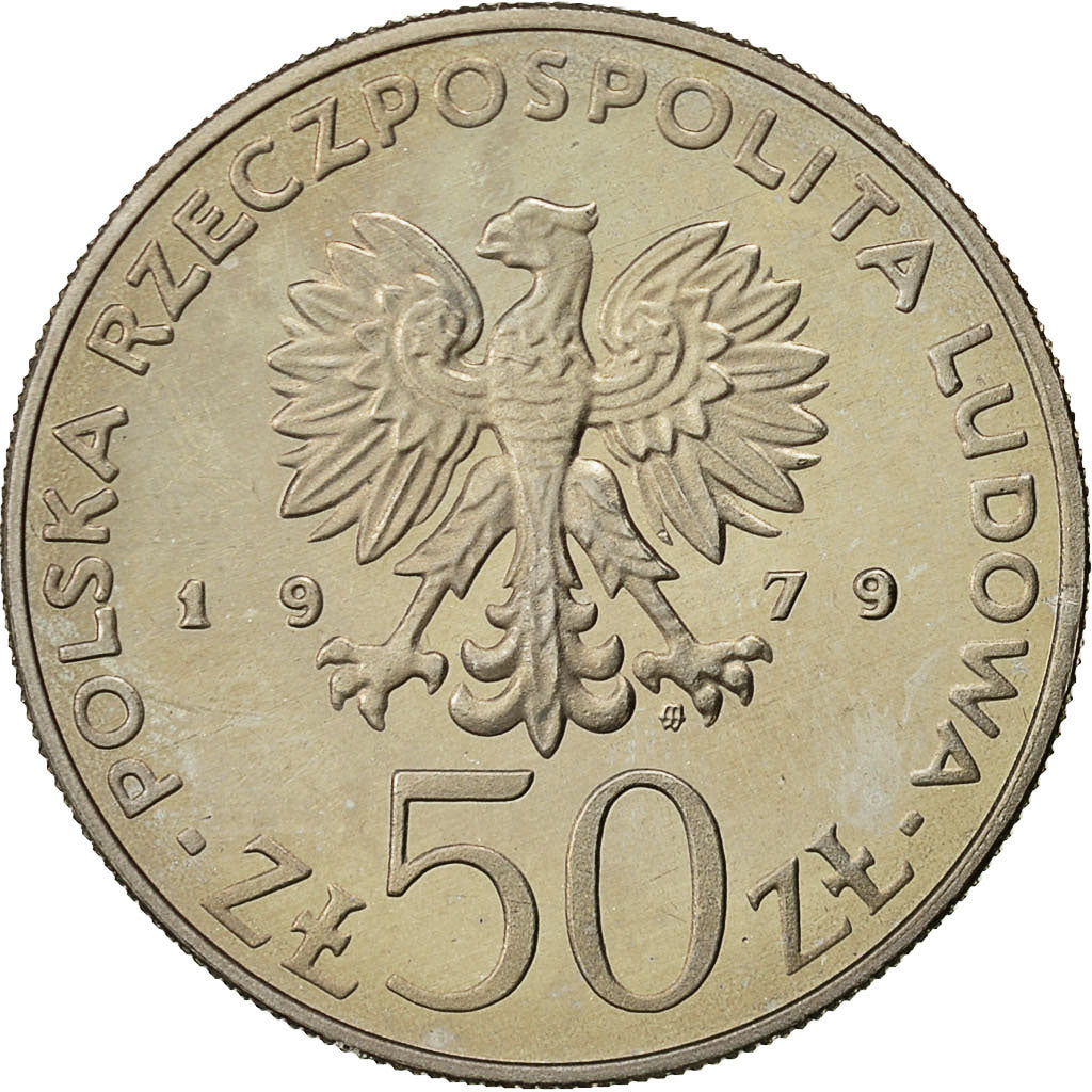Polen, 50 Zlotych, 1979, Warsaw, VZ+, Copper-nickel, KM:100