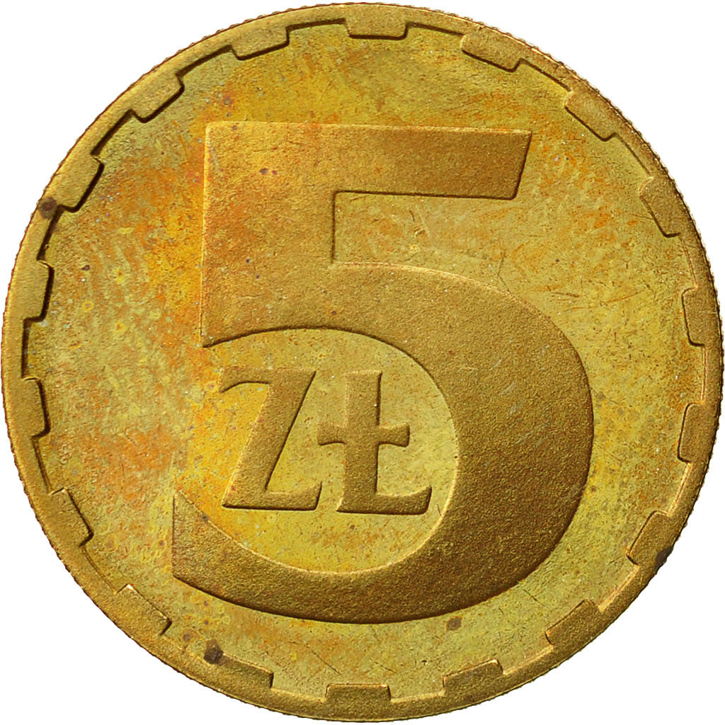 Polonia, 5 Zlotych, 1979, Warsaw, BB, Ottone, KM:81.1