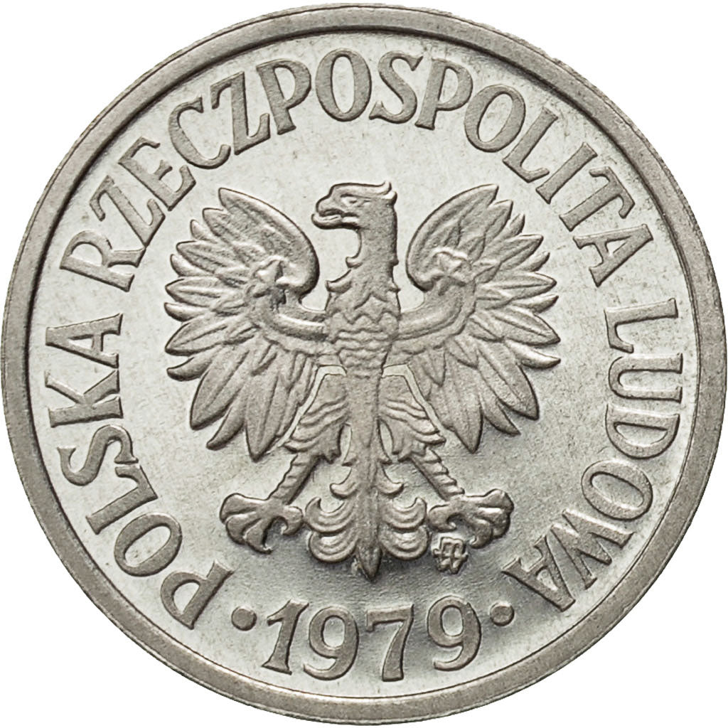 Polonia, 10 Groszy, 1979, Warsaw, FDC, Alluminio, KM:AA47