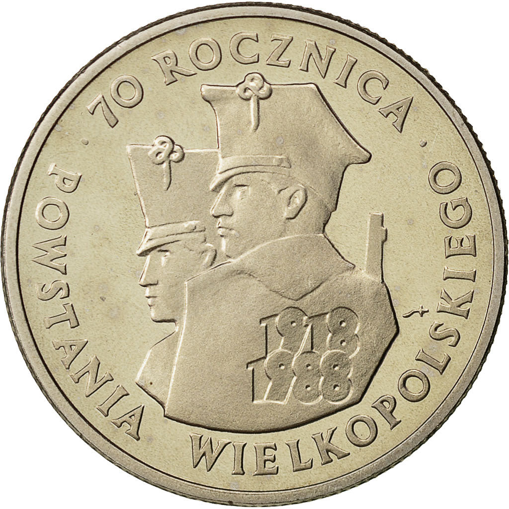 Polen, 100 Zlotych, 1988, Warsaw, STGL, Copper-nickel, KM:182