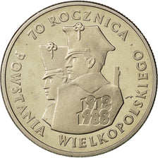 Polen, 100 Zlotych, 1988, Warsaw, STGL, Copper-nickel, KM:182