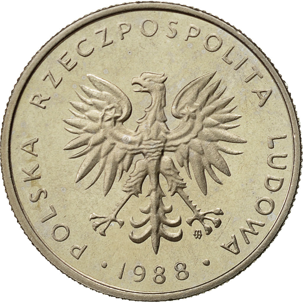 Pologne, 10 Zlotych, 1988, Warsaw, SPL, Copper-nickel, KM:152.1
