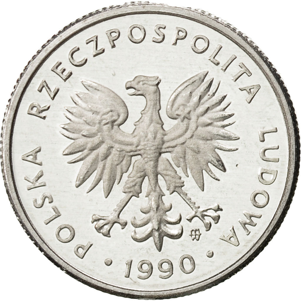 Pologne, 2 Zlote, 1990, Warsaw, FDC, Aluminium, KM:80.3
