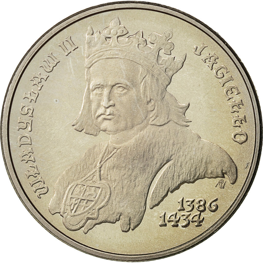 Polonia, 500 Zlotych, 1989, Warsaw, FDC, Rame-nichel, KM:194