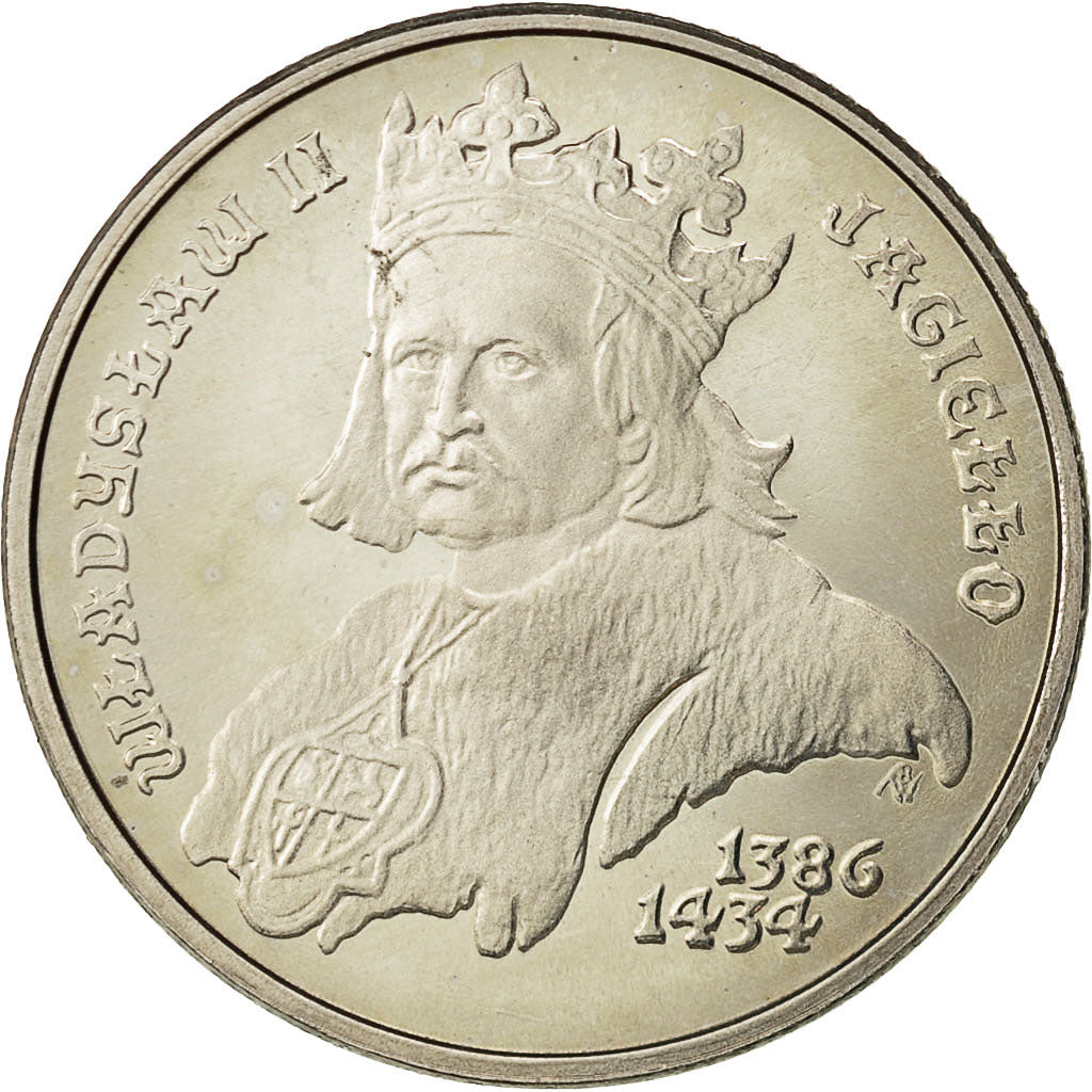 Polen, 500 Zlotych, 1989, Warsaw, STGL, Copper-nickel, KM:194